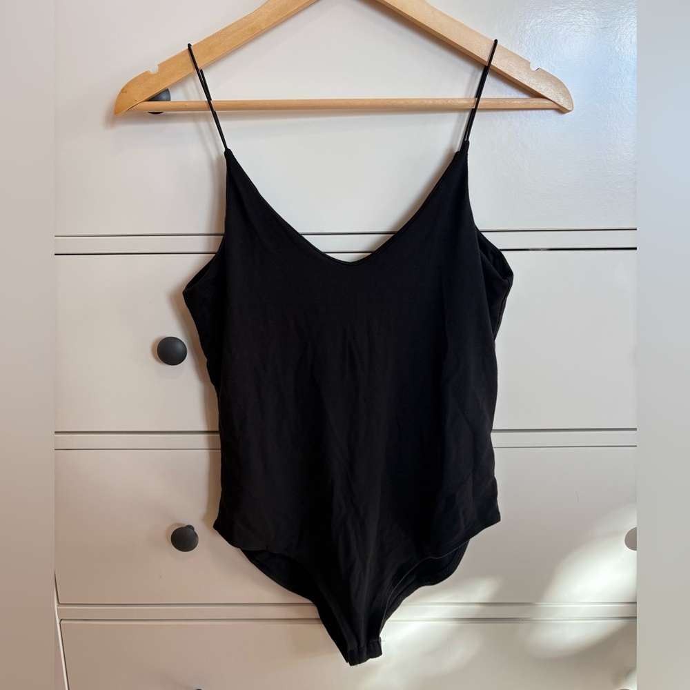 Gaze Black Bodysuit